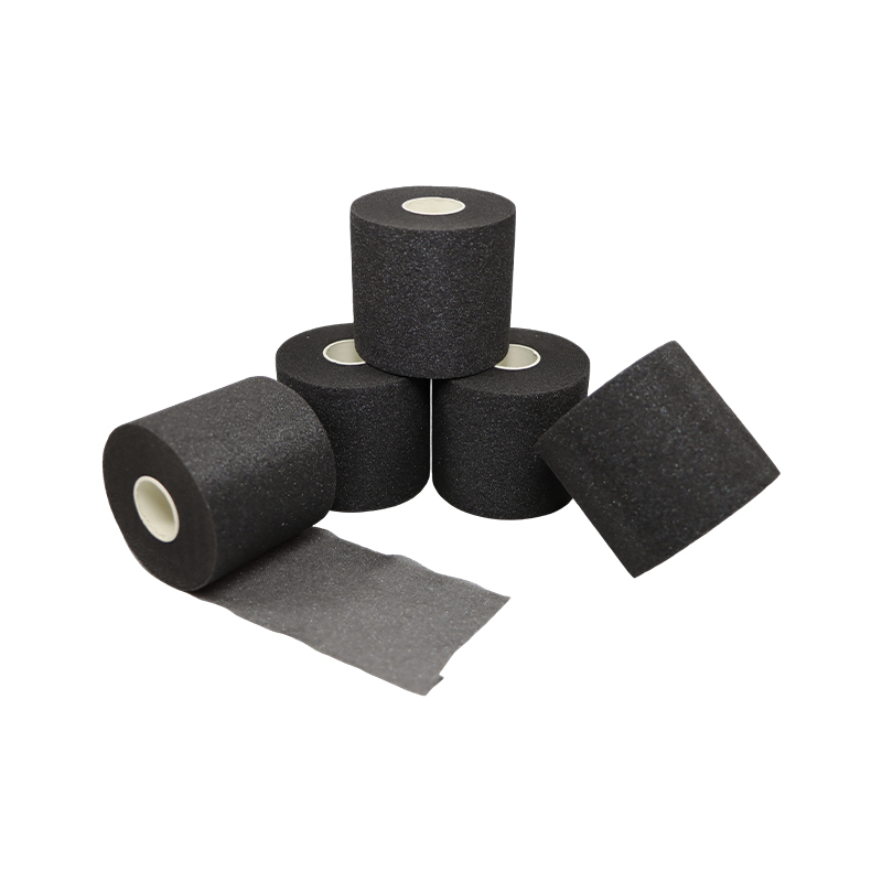 Svart PU Foam Underwrap Bandage